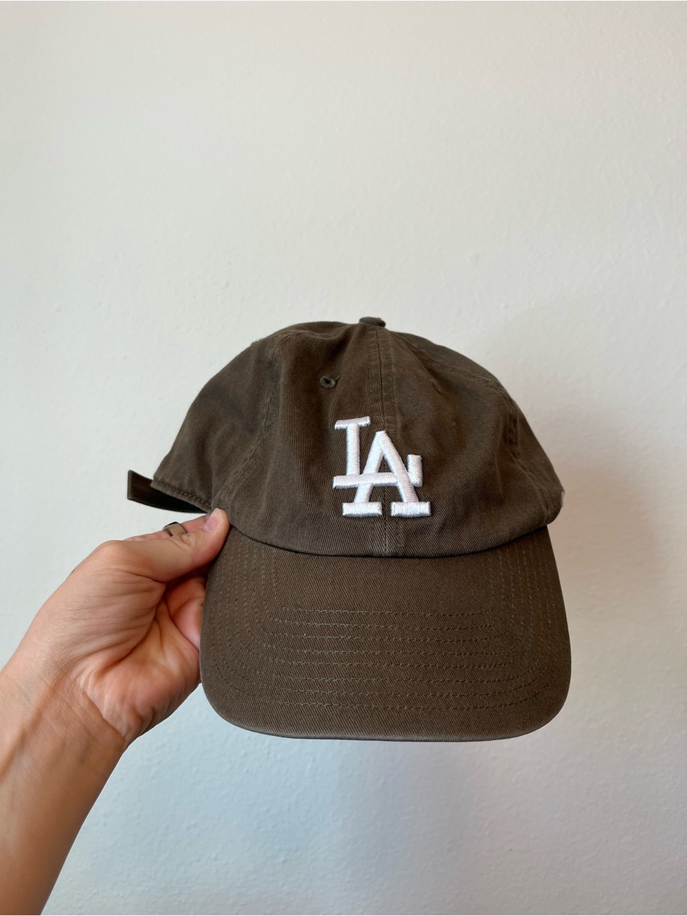 47 Los Angeles Dodgers Green Cap LA Logo Hat